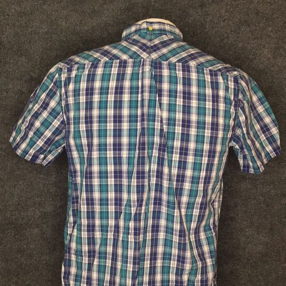 Brooklyn industries Shirt Size M Medium Boys Multicolor Plaid Button Up - Picture 7 of 10